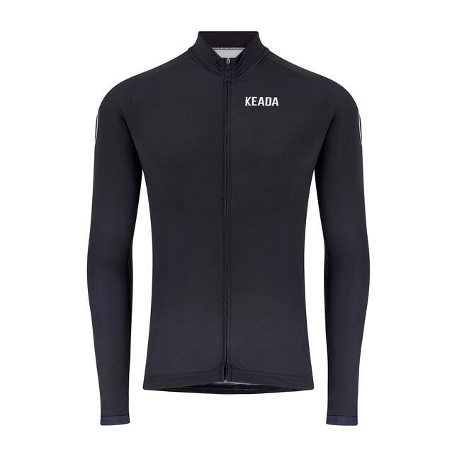 Keada Sports - Maillot De Cyclisme Essentiel À Manches Longues Pour Femme - Noir - Maillot Manches Longues - Noir - S - Decathlon