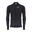 Tricou de ciclism esențial pentru bărbați cu mânecă lungă – Negru