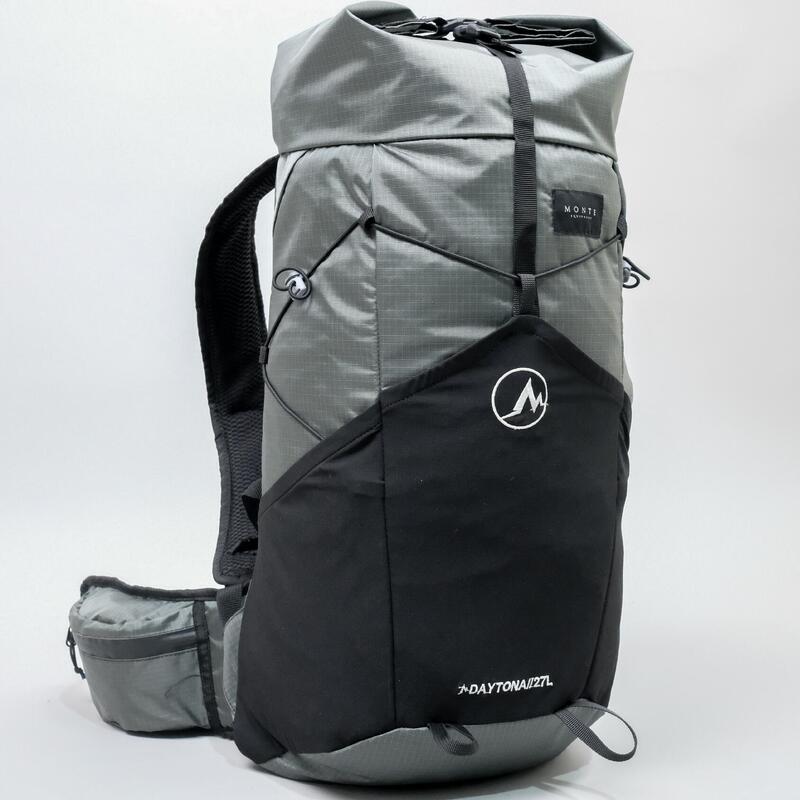 DAYTONA Unisex Ultralight Hiking Backpack 27L - Grey