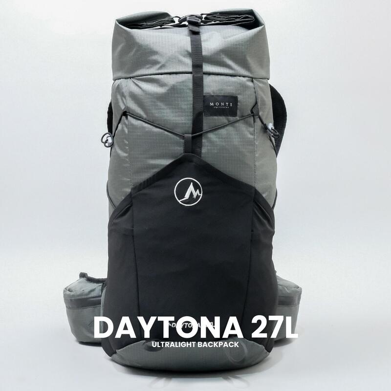 DAYTONA 兩用超輕量行山露營背包27L - 灰色