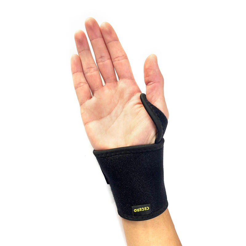 WRIST BRACE NEOPRENE (Suitable for both left and right hands) - BLACK