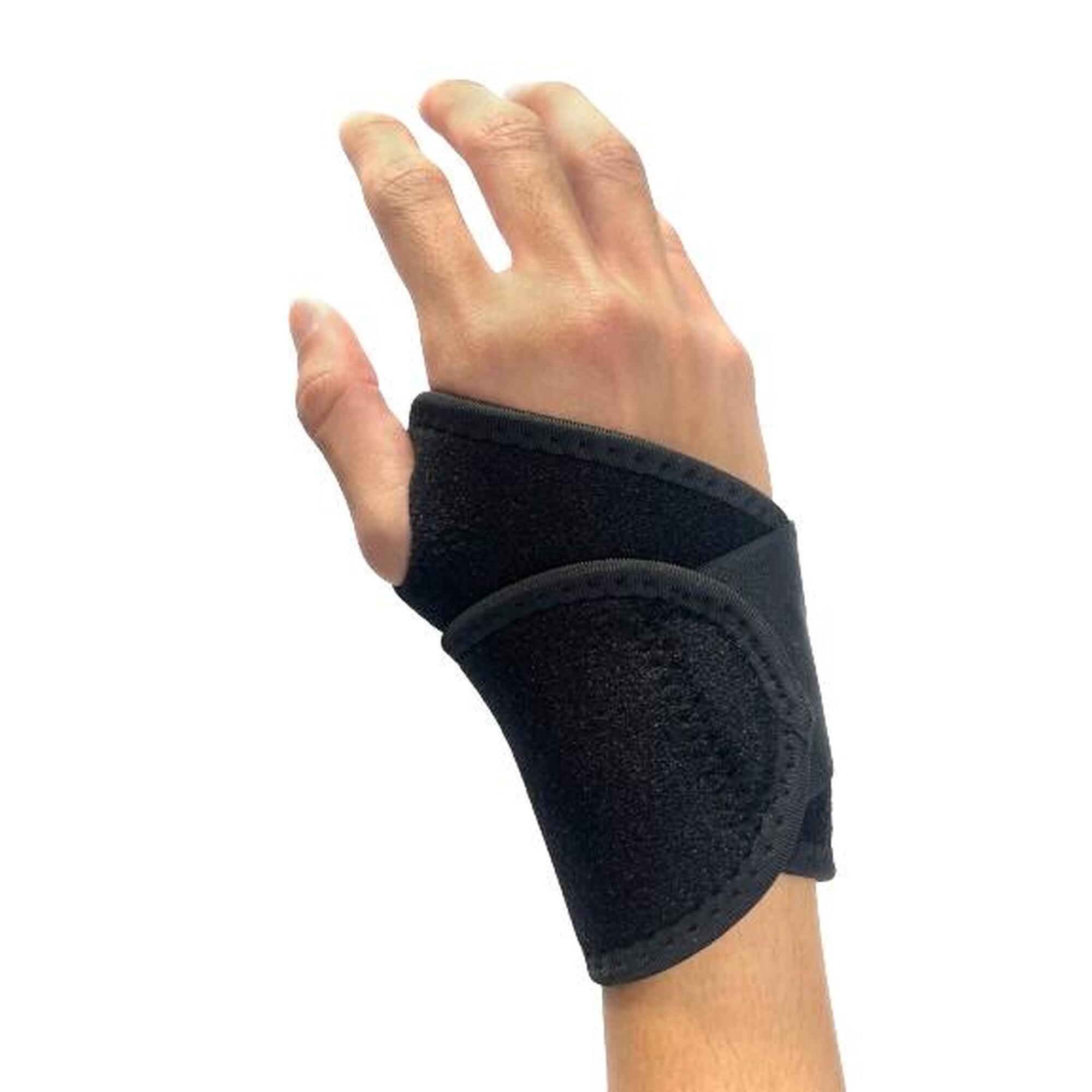 WRIST BRACE NEOPRENE (Suitable for both left and right hands) - BLACK
