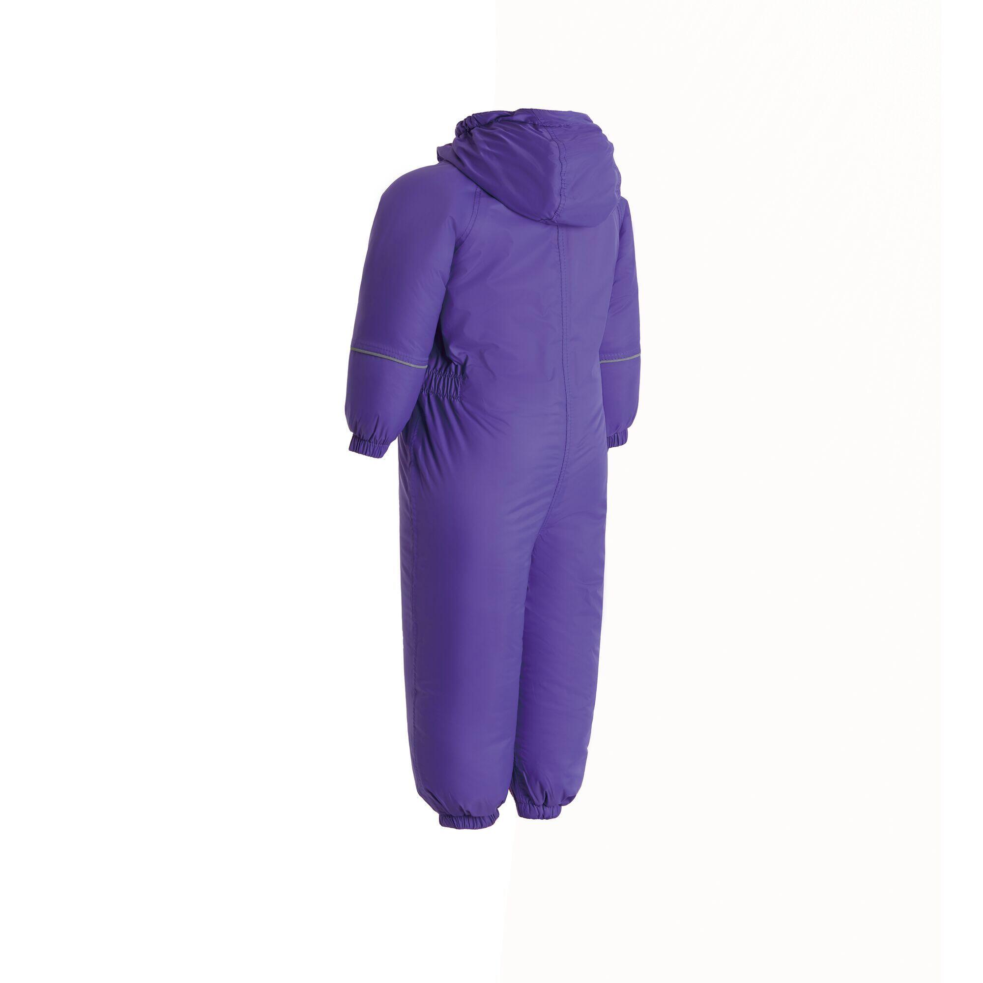 Geweldige Outdoors Peuter Splosh III Waterbestendige Regenpak (Lila) 4/5