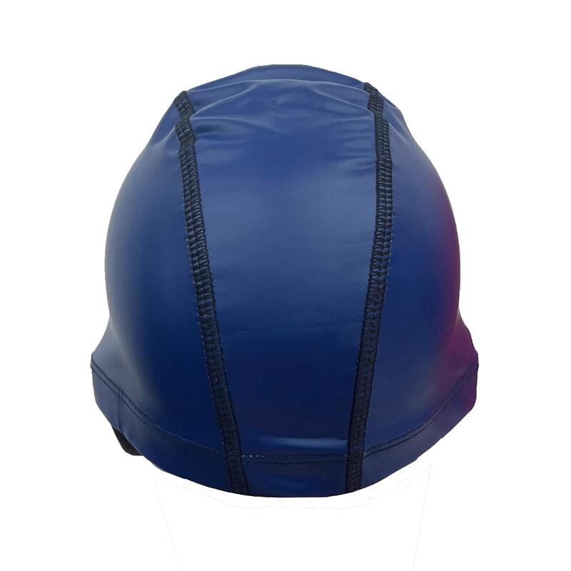 PU Coated Adult Swimming Cap - Navy