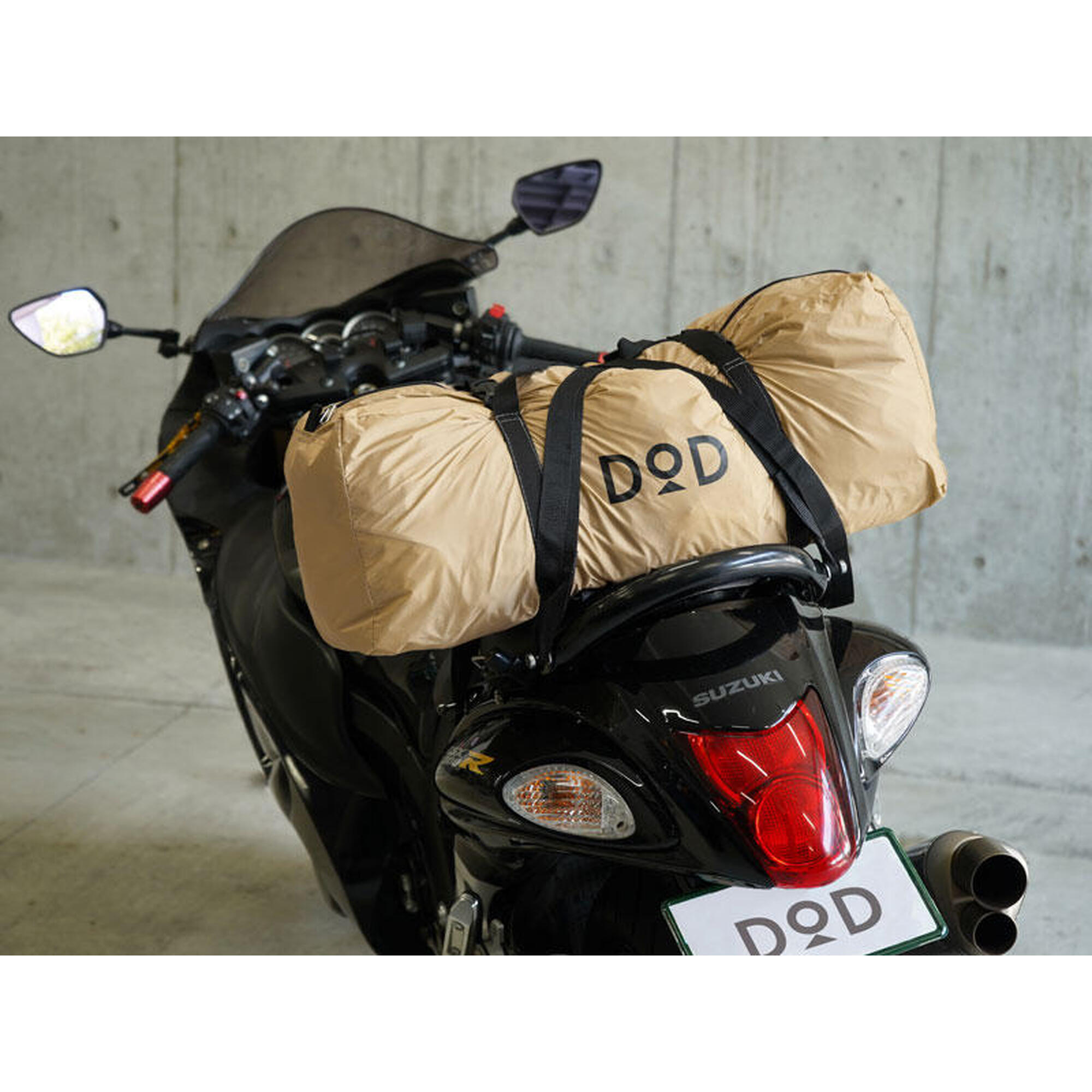 Rider's Bike In T2-466-TN 2人露營帳篷 - 棕褐色