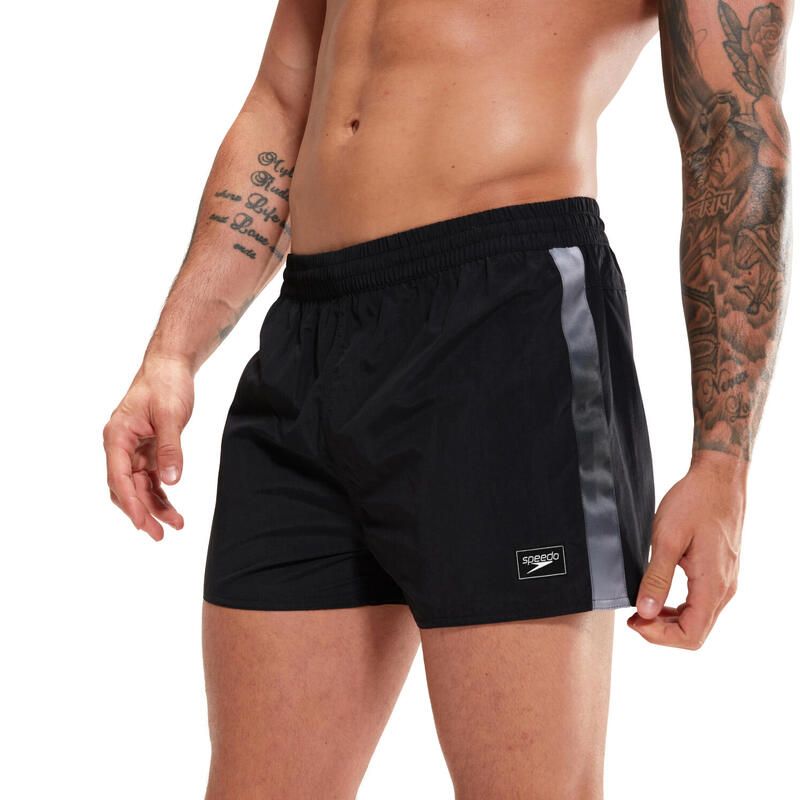 SUNNY BONDI MEN OMBRE TAPE WATERSHORT - BLACK