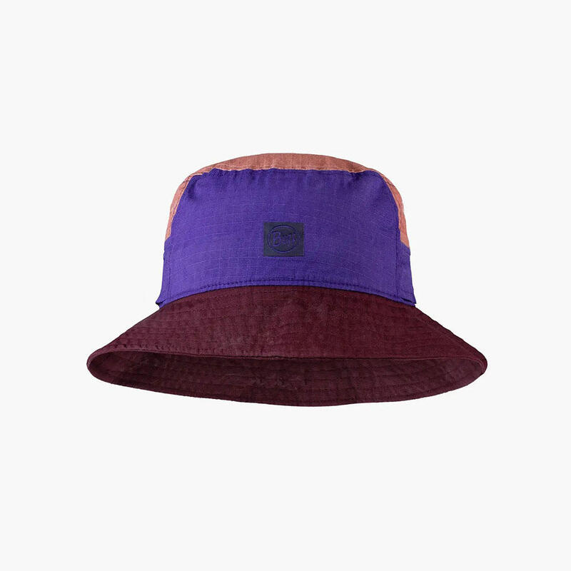 Adult Unisex Adjustable Hiking Sun Bucket Hat - Hak Purple