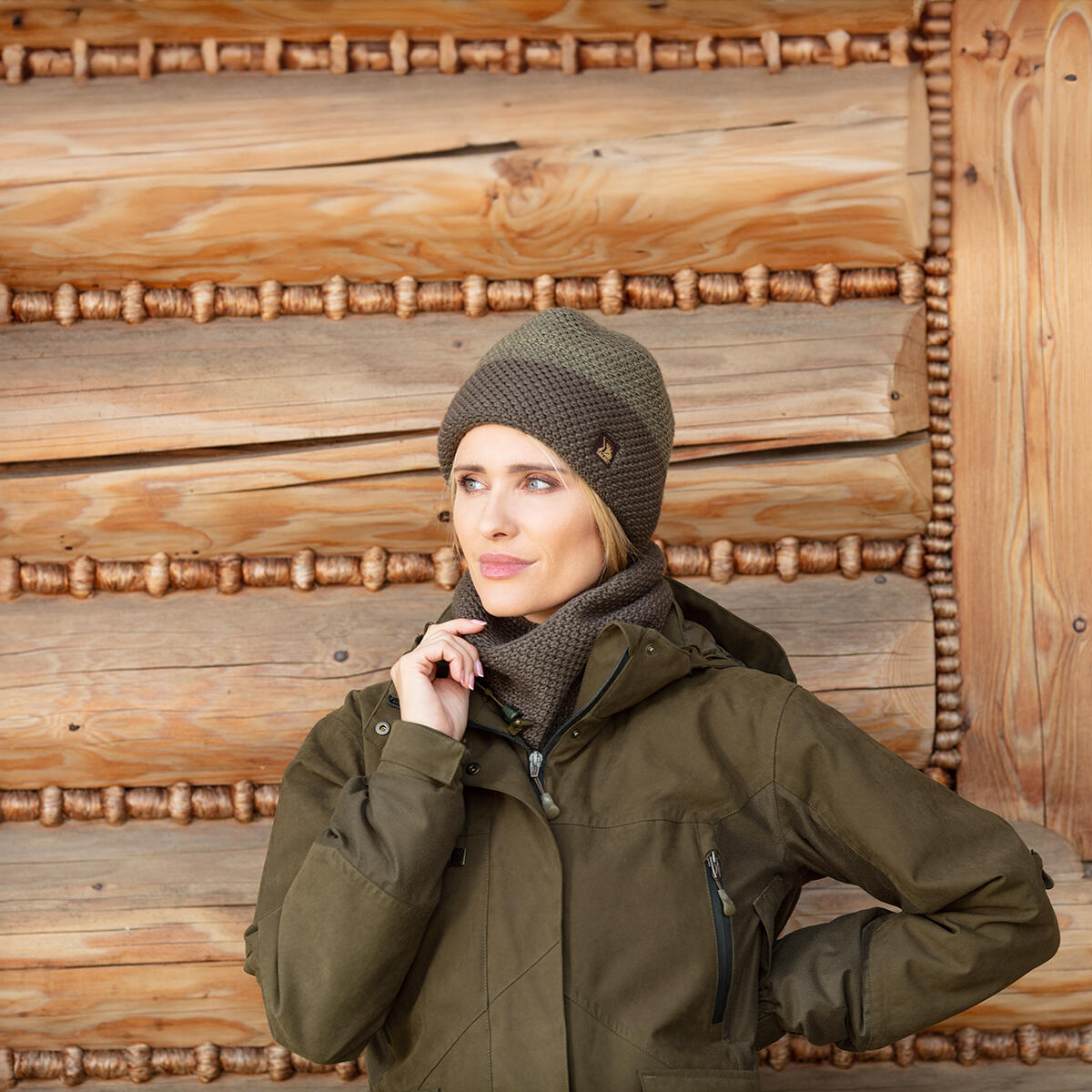 Jagdhalswärmer Tagart TAJGA Unisex mit Fleece-Futter 2/4