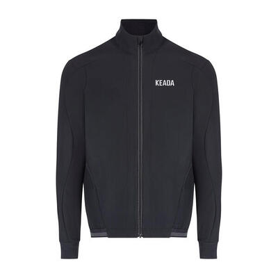 Storm Jacke Orange - Herren Thermo-Radjacke