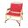 Milo Chair 折疊式露營椅 - 紅色