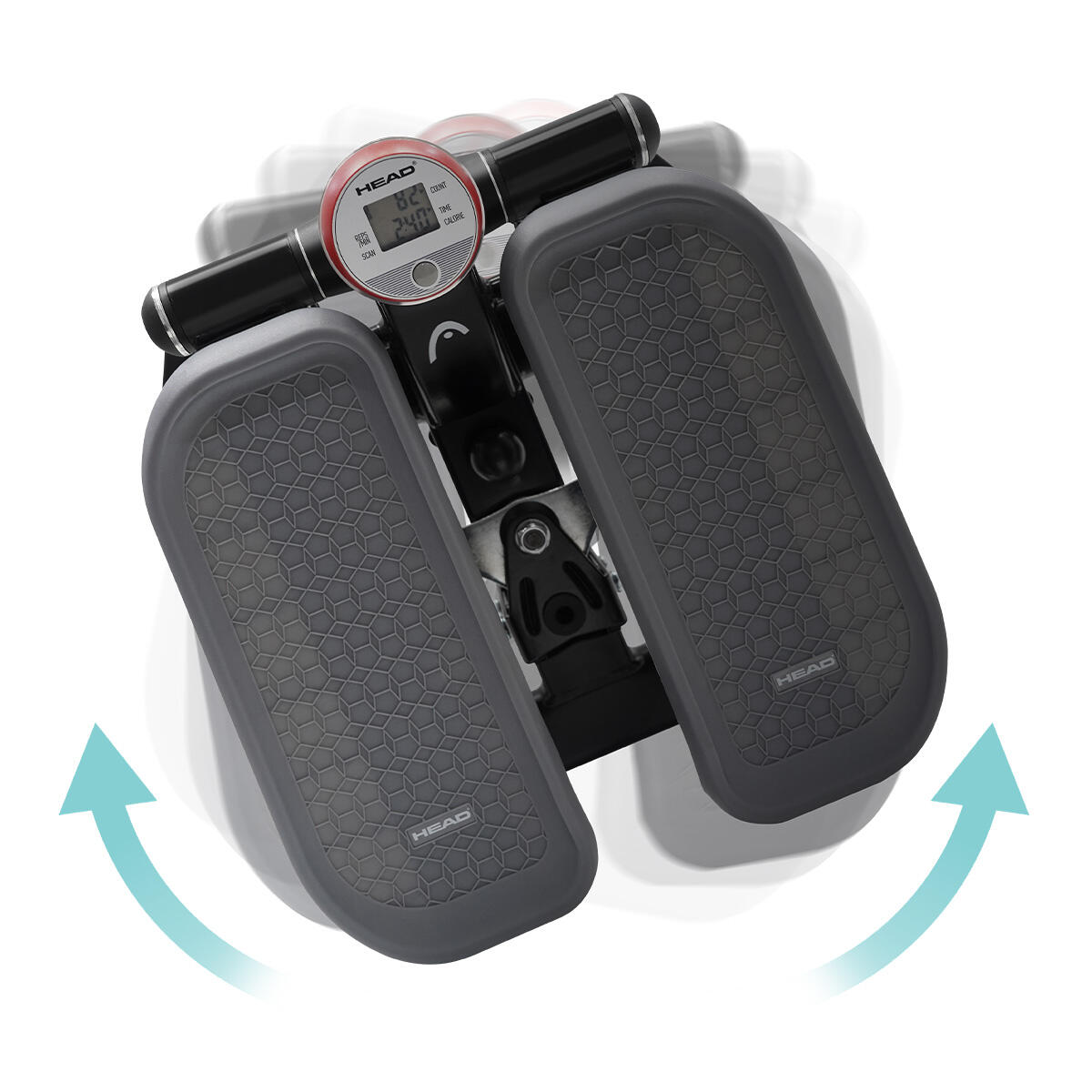 Fat Reduction Twist Stepper - GREY