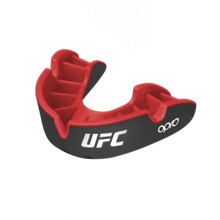 UFC Junior Silver Level Mouthguard - Black/Red