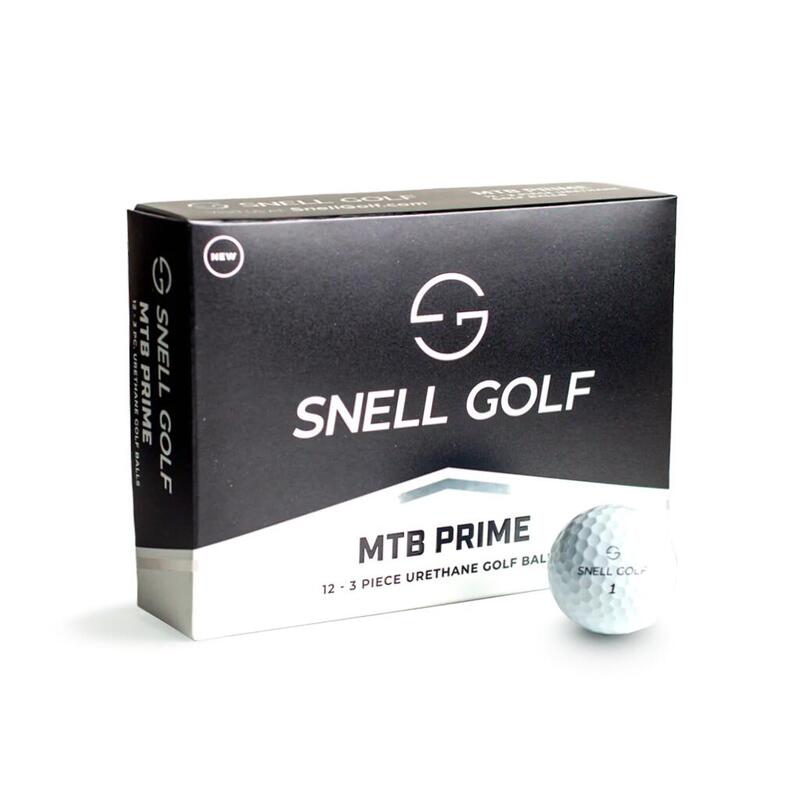MTB PRIME 3 LAYERS GOLF BALL (12PCS) - WHITE