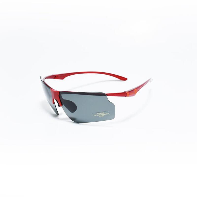 Eagle Eye 02 Adult Polarising Hiking Sunglasses - Red