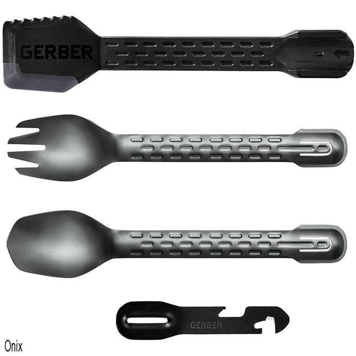ComplEAT Cook Eat Clean Tong Onyx Trekking Cutlery - Grey