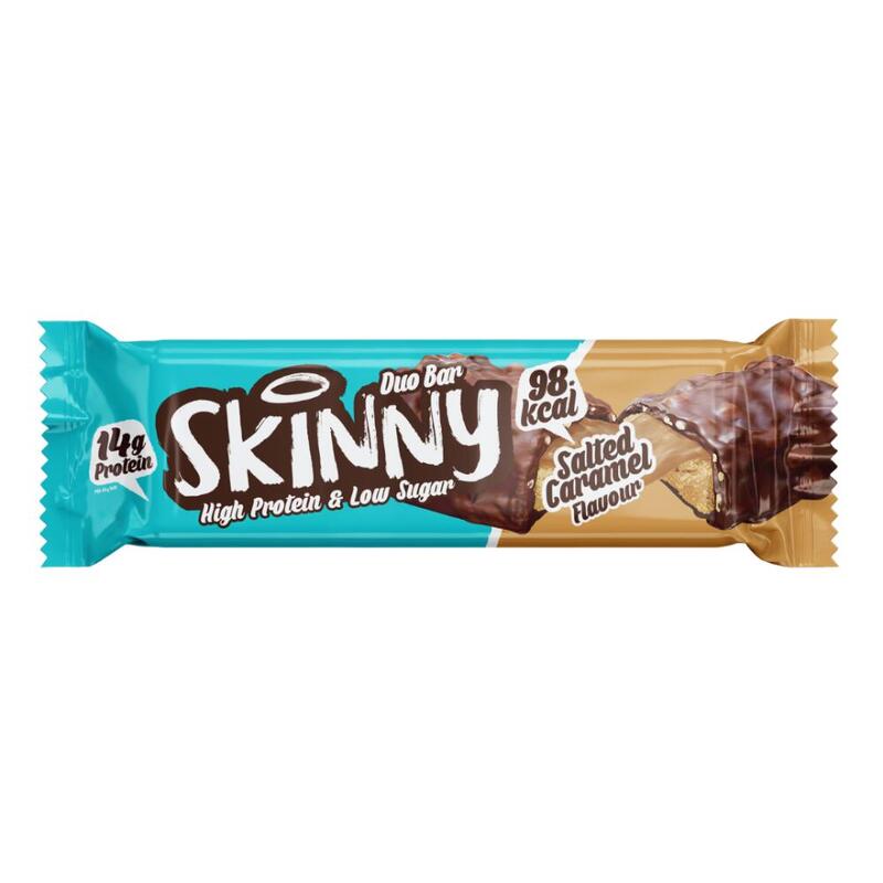 High Protein Low Sugar Bar 60g (12 Pieces) - Salted Caramel