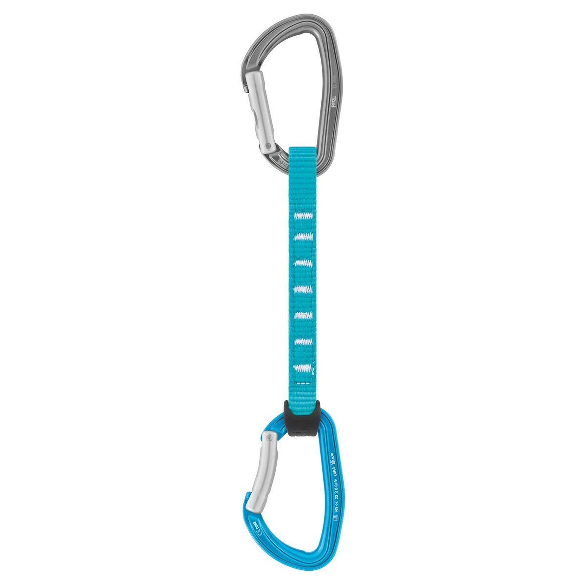 Djinn Axess sport climbing quickdraw - Blue