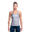 Women Functional Fitted Gym Running Sports Vest Tank Top Singlet - DARK GREY