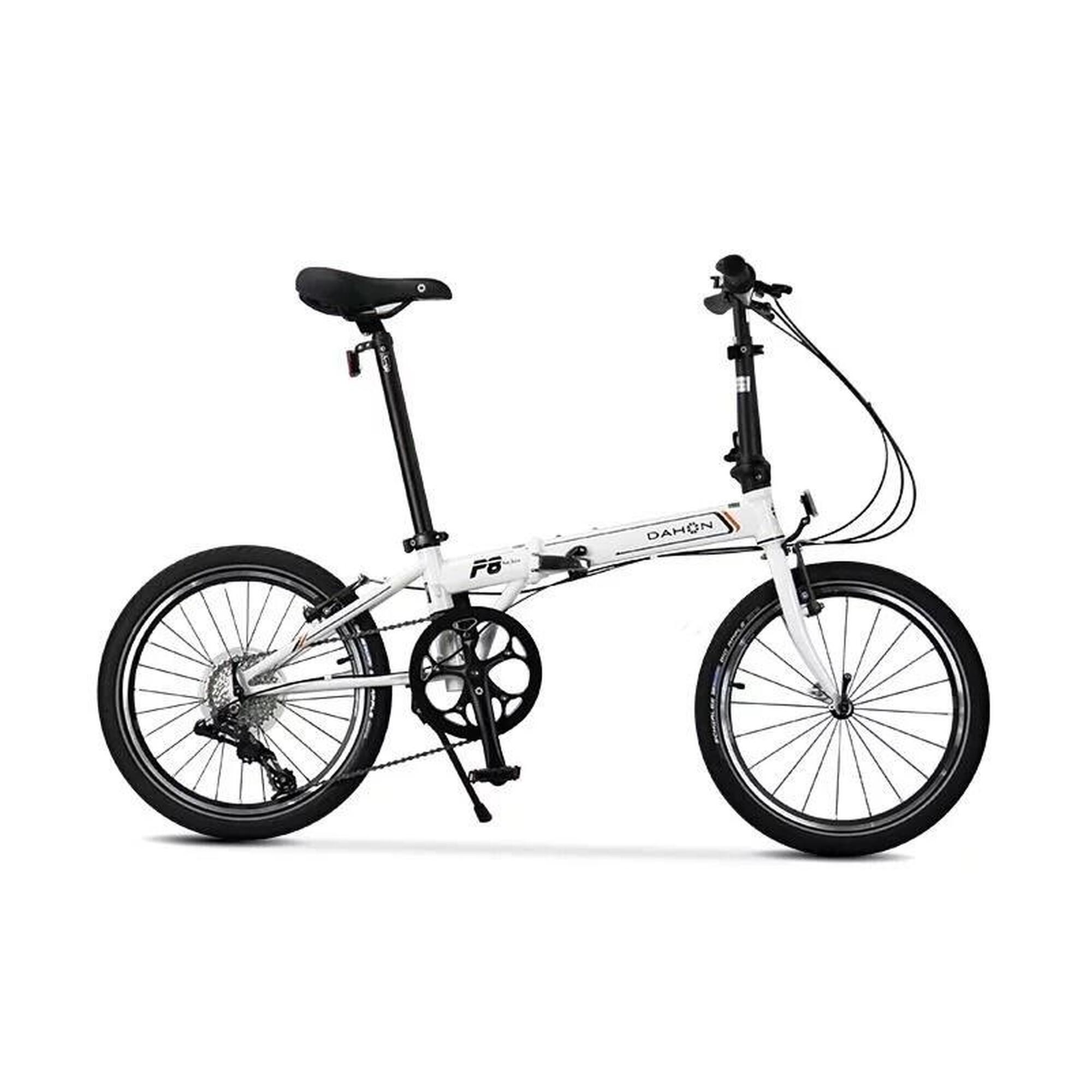 ASSEMBLED ARCHER SPEED P8 ADULT 20 FOLDING BIKE WHITE