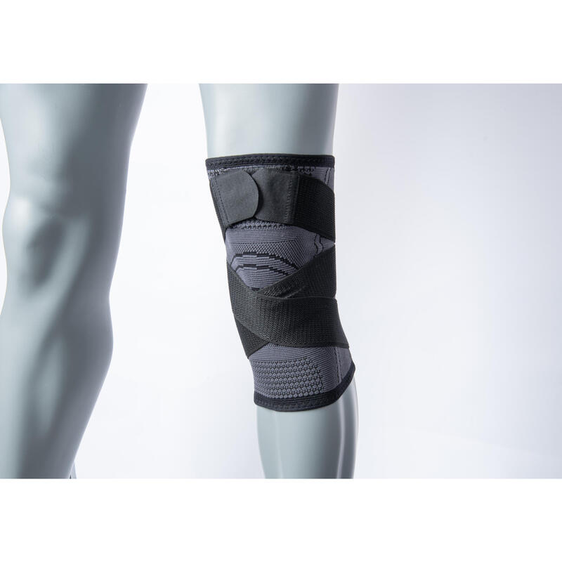 KNEE SLEEVES STRAP - GREY