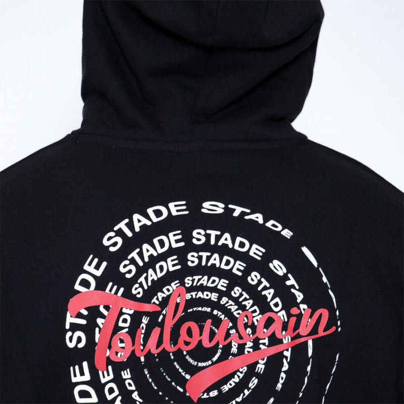 Sudadera Con Capucha Stade Toulousain Circle Negro