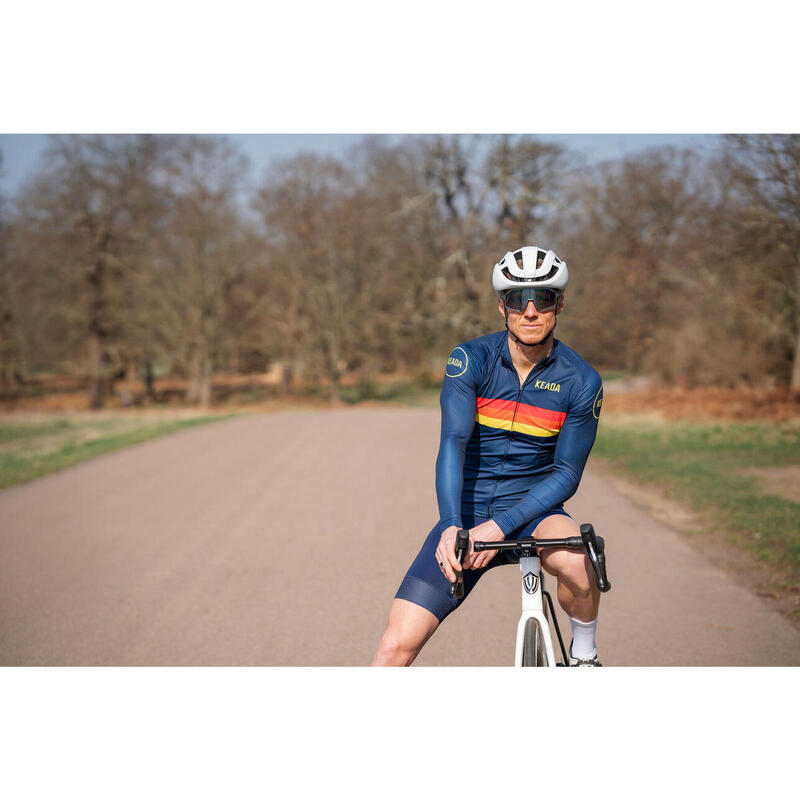 Pánský cyklistický dres s dlouhým rukávem Sunrise