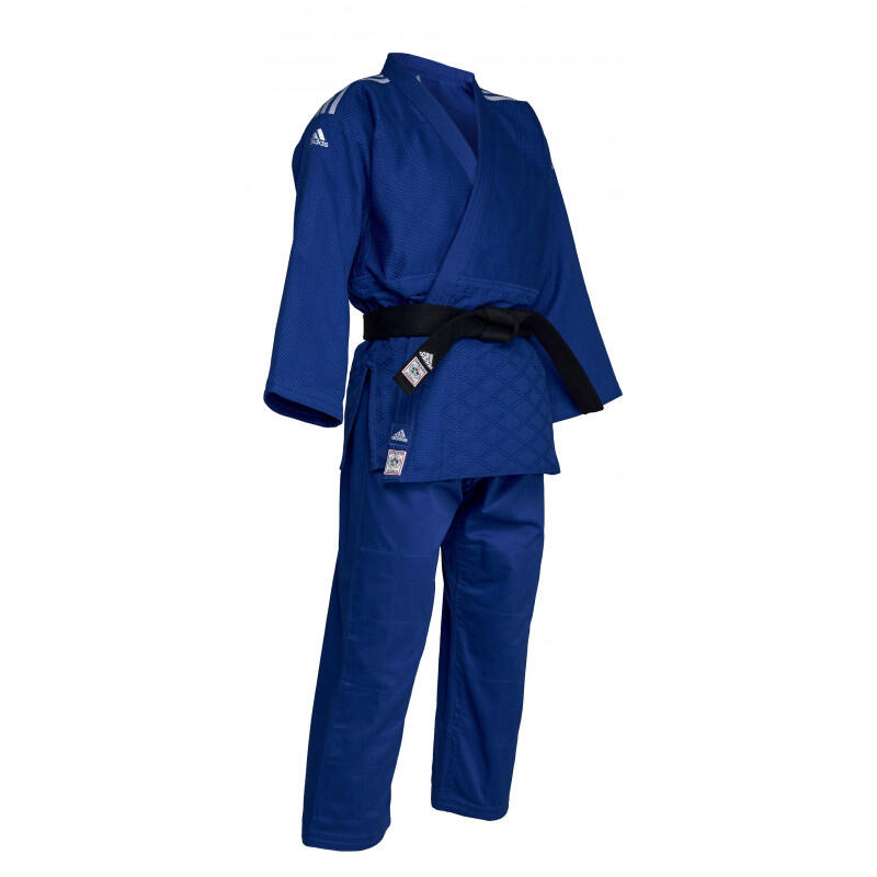 Kimono de judo adidas azul Champion II 2/3