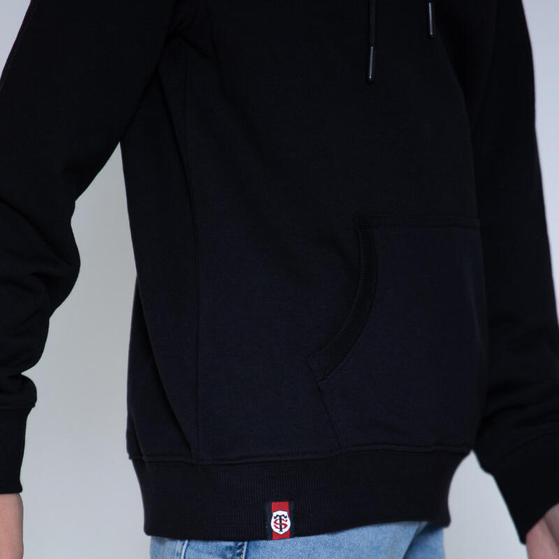 Sudadera Con Capucha Niño Stade Toulousain Circle Negro