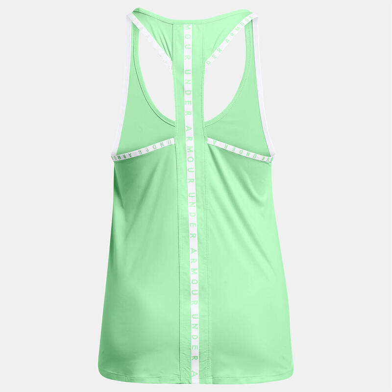 Camiseta Sin Mangas Mujer Under Armour Verde Ua Knockout