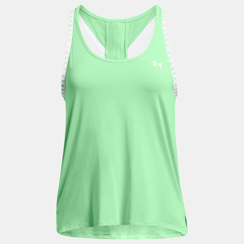 Camiseta Sin Mangas Mujer Under Armour Verde Ua Knockout