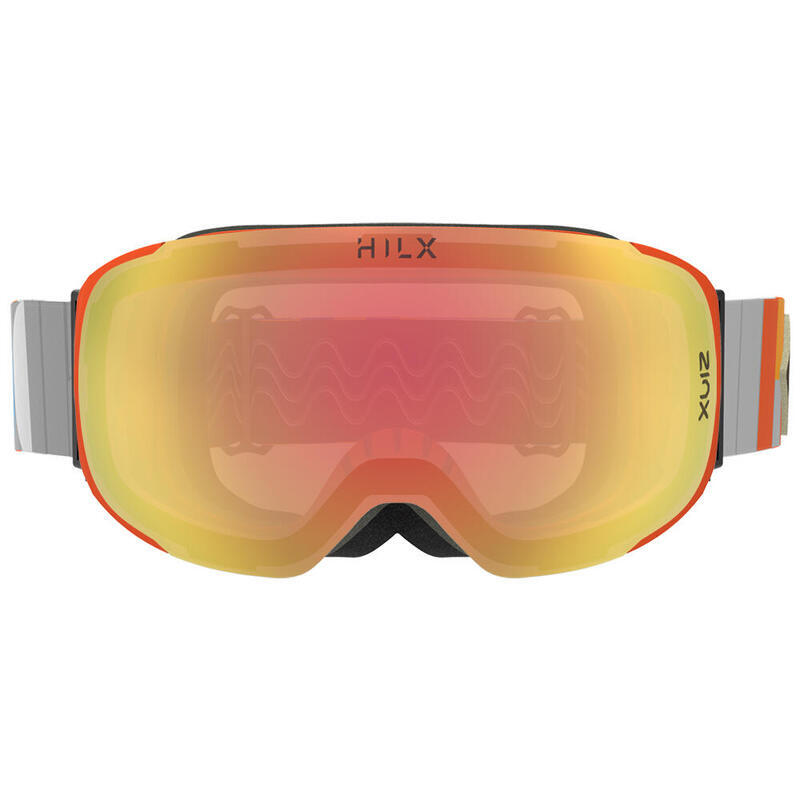 RECON Unisex  Anti-fog & Anti scratch Ski, Snow Goggles - Red/Multi-color