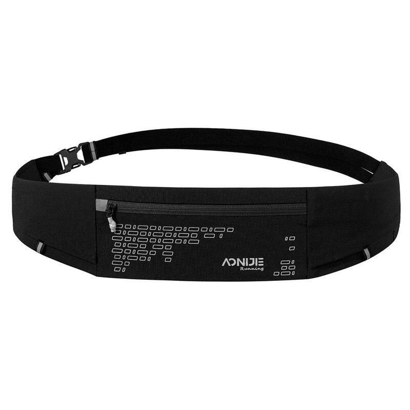 Outdoor Sports Waist Bag Belt - Black