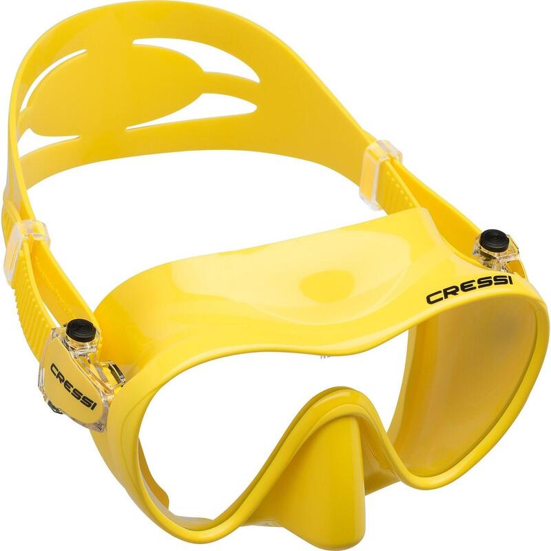 F1 潛水面鏡 - 黃色