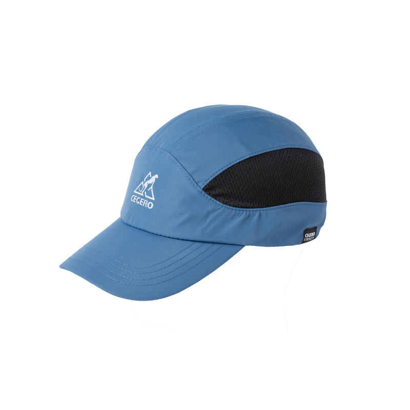 UV MESH 中性跑步帽 - 海軍藍/黑色