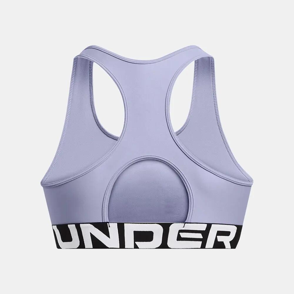 Sujetador Mujer Under Armour Heatgear® Violeta Pastel Con Logotipo 2/5