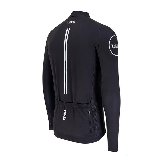 Pánský cyklistický dres Essential s dlouhým rukávem