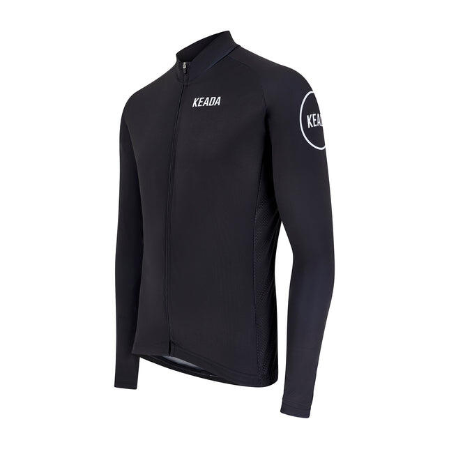 Pánský cyklistický dres Essential s dlouhým rukávem