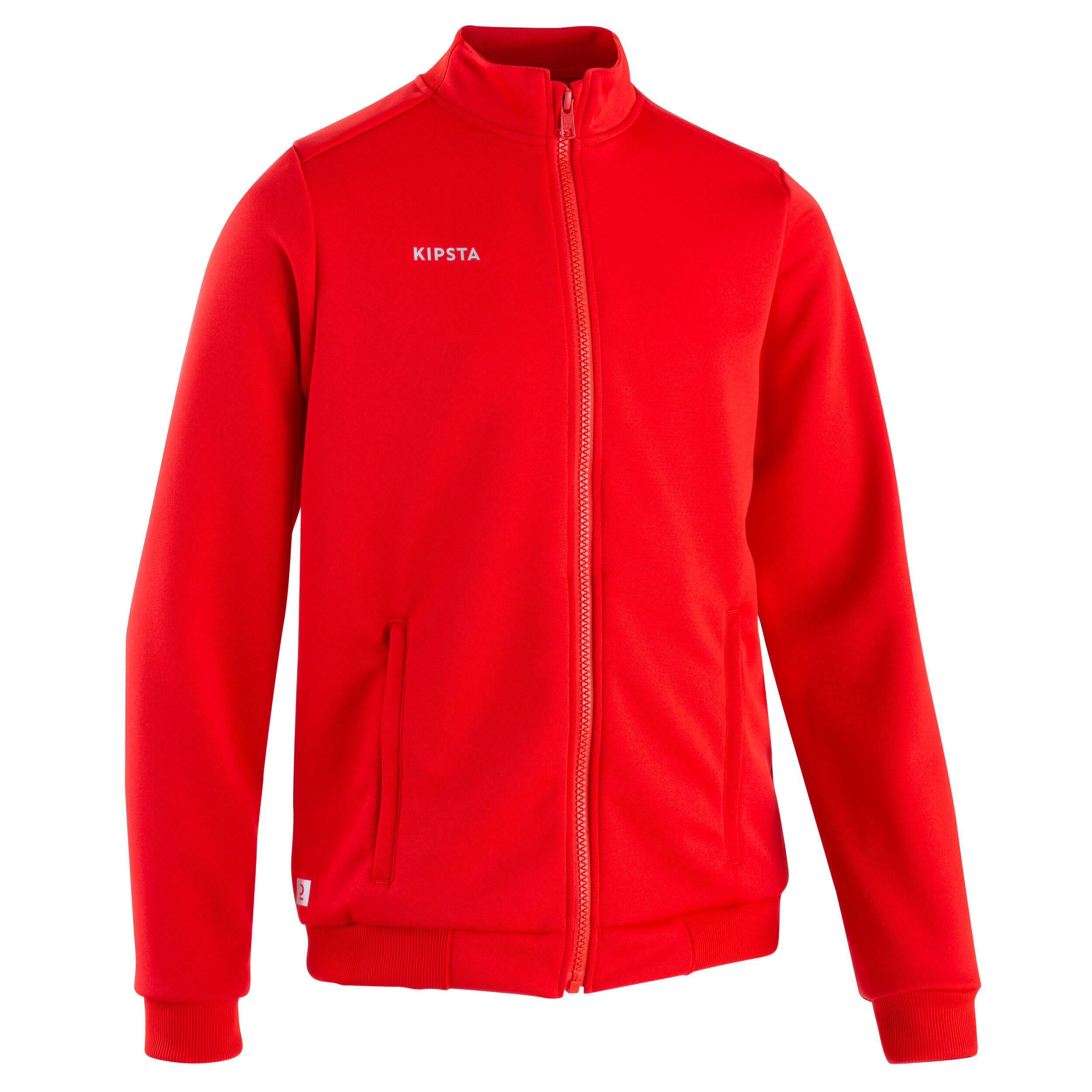 KIPSTA Refurbished Football Training Jacket Essential - Red - B Grade