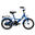 Bicicleta niños 14 pulgadas BIKESTAR classic azul 3 años