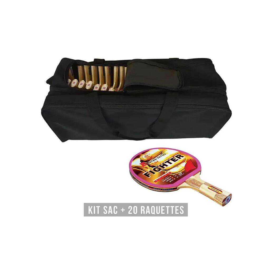 Racket kit (bag + 20 rackets) Sporti Fighter