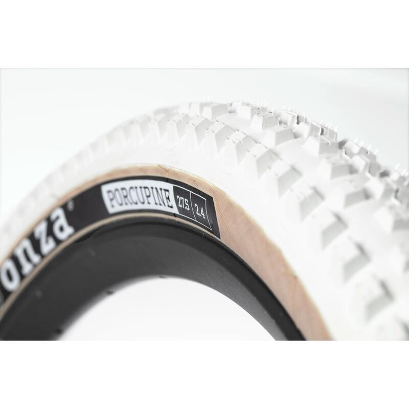 Porcupine 27.5x2.40 Inch Vouwband - Wit/Skinwall