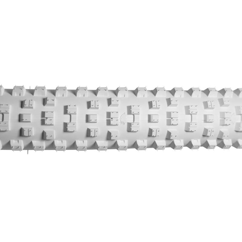 Neumático Plegable Porcupine 27.5x2.40 Pulgadas - Blanco/Skinwall