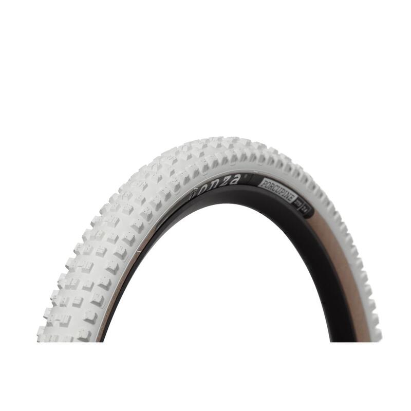 Neumático Plegable Porcupine 27.5x2.40 Pulgadas - Blanco/Skinwall