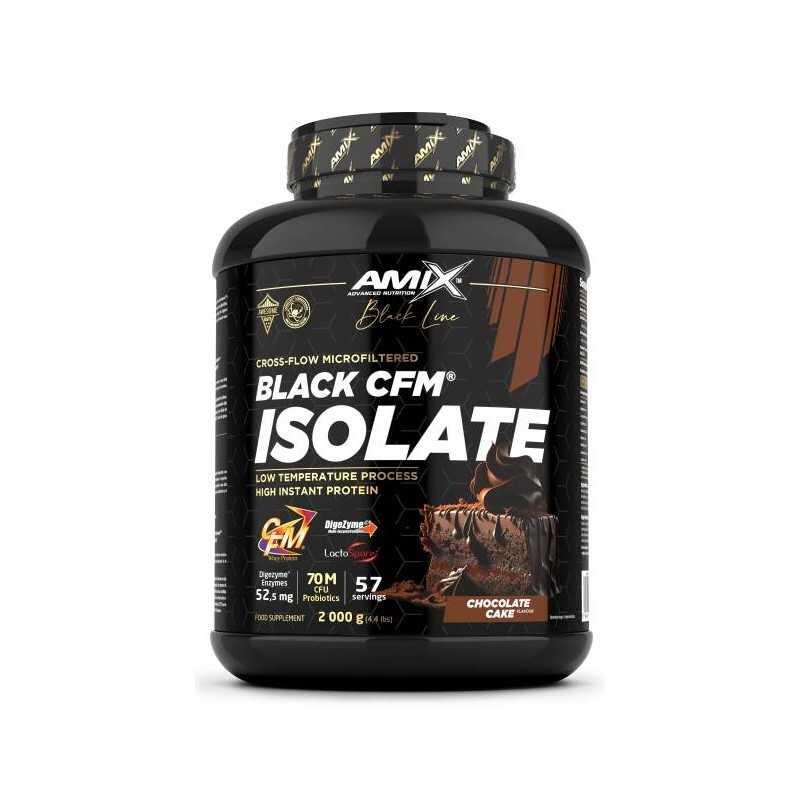 Black CFM Isolate - 2kg Tarta de Chocolate de Amix Nutrition