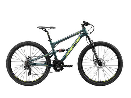 VTT 27.5" aluminium, tout suspendu, 21 vitesses, frein à disque