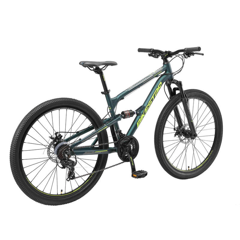 Bikestar Entièrement Alu VTT 27,5 pouces 21 vitesses