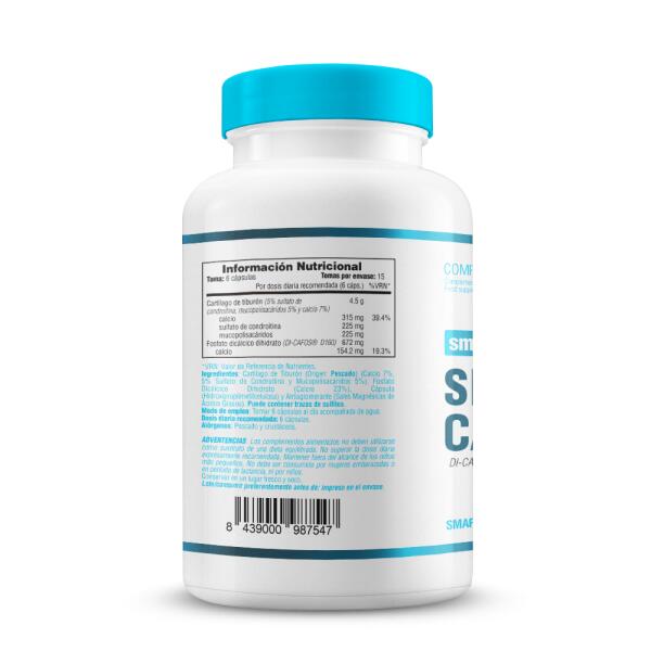 Chrząstka rekina - 90 kapsułek roślinnych Smart Supplements
