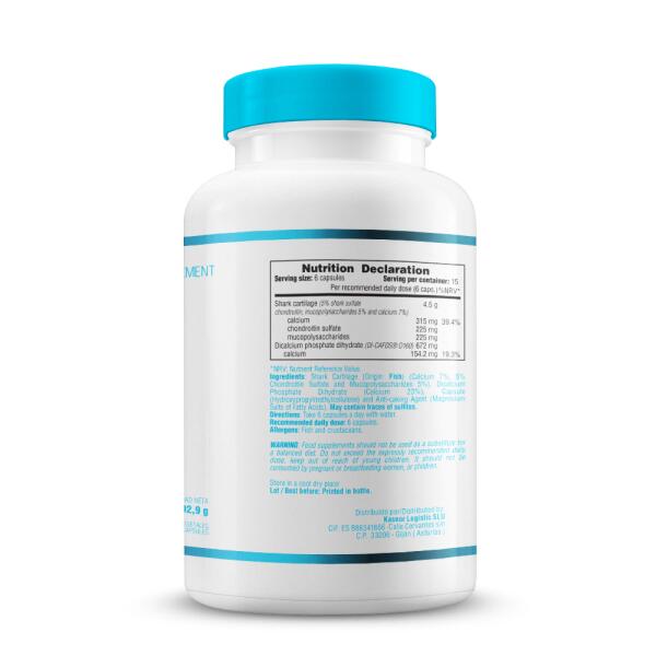 Shark Cartilage - 90 cápsulas de Smart Supplements 3/5