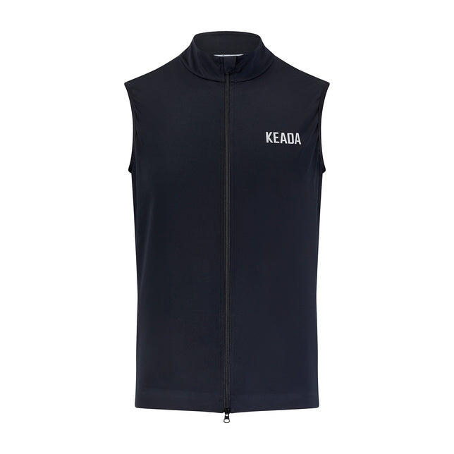 Mens Essential Cycling Gilet - Black