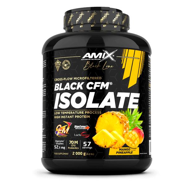 Black CFM Isolate - 2kg Piña Mango de Amix Nutrition